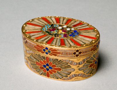 Tabatière, vers 1780-1790 - Johann Christian Neuber