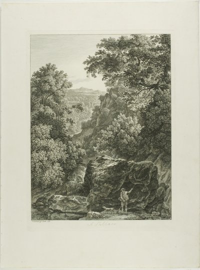 A Subiaco, from Pittoresque Prospectus gravés d