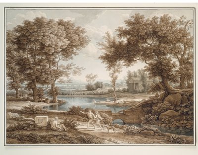 Paysage héroïque - Johann Christian Reinhart