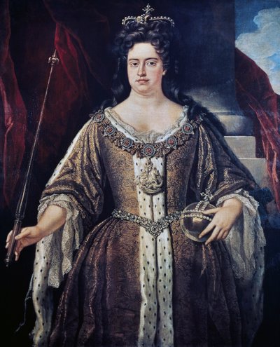 Portrait de la reine Anne, vers 1702 - Johann Closterman