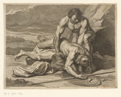 Un homme prend dans ses bras le corps d