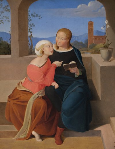 Heure de prière - Johann Evangelist Scheffer von Leonhardshoff