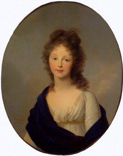 Portrait de la reine Louise de Prusse - Johann Friedrich August Tischbein