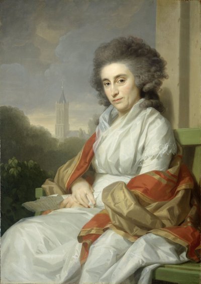 Portrait de Cornelia Rijdenius - Johann Friedrich August Tischbein Tischbein