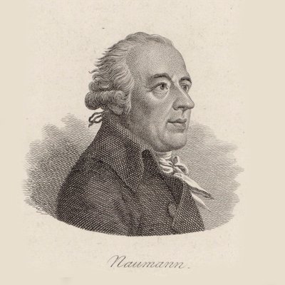 Portrait du compositeur Johann Gottlieb Naumann 1741-1801 - Johann Friedrich Bolt