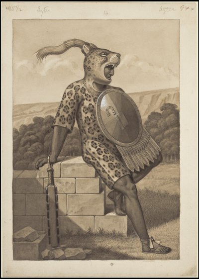 Une collection des œuvres originales de Waldeck sur la Mésoamérique, Boîte 3 de 22 - Johann Friedrich Maximilian von Waldeck