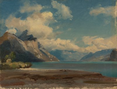 Près de Weesen au lac de Walen, Suisse - Johann Gottfried Steffan
