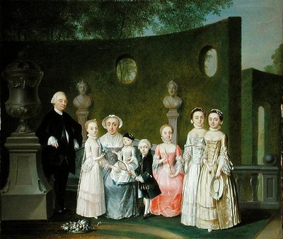 Portrait de famille - Johann Heinrich Strumpff