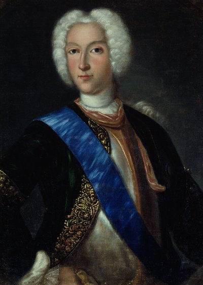 Portrait du Tsar Pierre II (1715-1730) - Johann Heinrich Wedekind