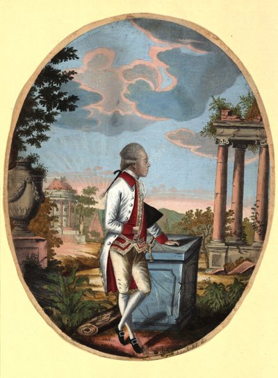 Grand-duc Paul de Russie, plus tard Tsar Paul I - Johann Hieronymus Loeschenkohl