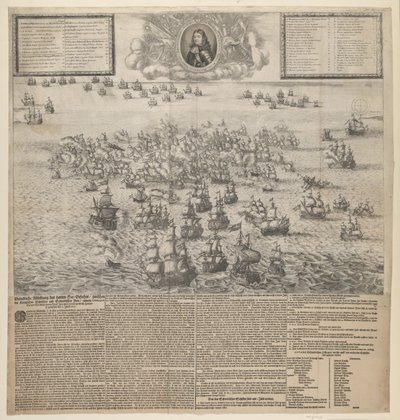 La bataille de la baie de Køge en juillet 1677 - Johann Husman