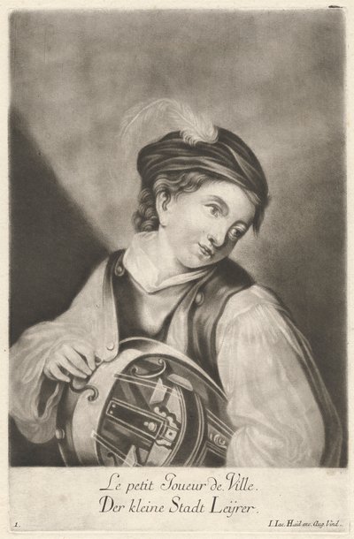 Le petit joueur de ville - Johann Jacobus Haid