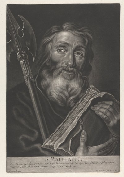 Saint Matthieu - Johann Jacobus Haid