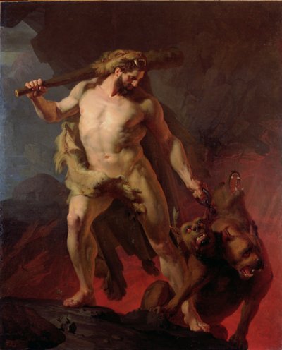 Hercule enlève Cerbère des portes de l