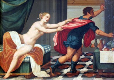 Allemand : Joseph und Potiphars Weib Joseph et la femme de Potiphar - Johann König