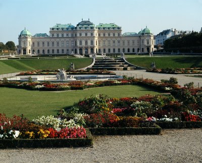 Le palais du Belvédère, résidence d