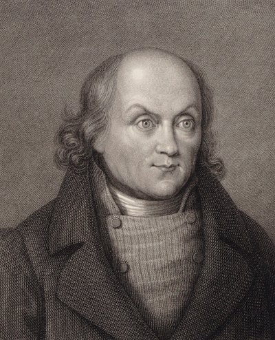 Portrait de Hans Georg Nägeli 1773-1836 - Johann Martin Esslinger