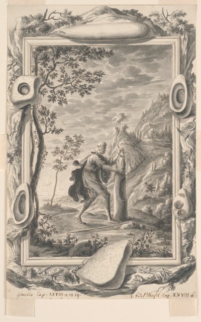 Étude pour Jacob versant de l
