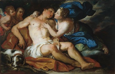 Diane et Endymion - Johann Michael Rottmayr