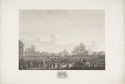 Arrivée du roi Guillaume Ier à Bruxelles, 1815 - Johann Nepomuk Gibèle