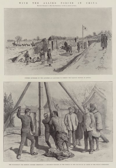 Avec les forces alliées en Chine - Johann Nepomuk Schonberg