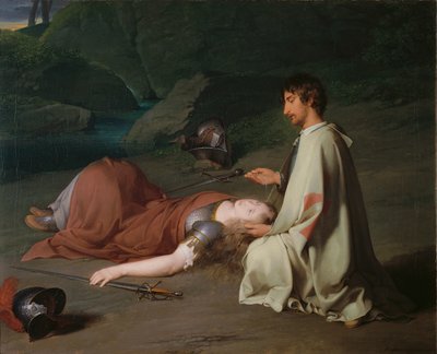 Le baptême de Clorinde - Johann Peter Krafft