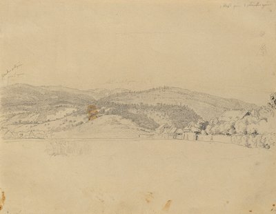 Paysage près de Baden - Johann Peter Krafft