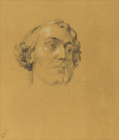 Étude de portrait - Johann Peter Krafft