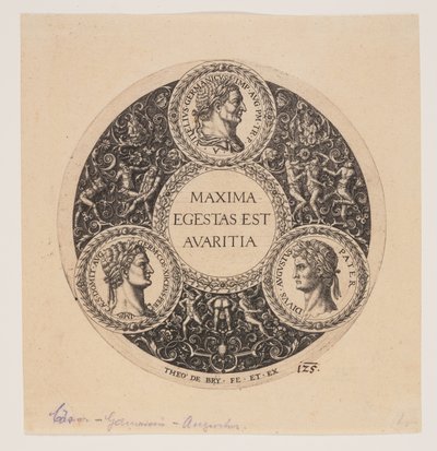 Maxima Egestas Est Avaritia, Conception d