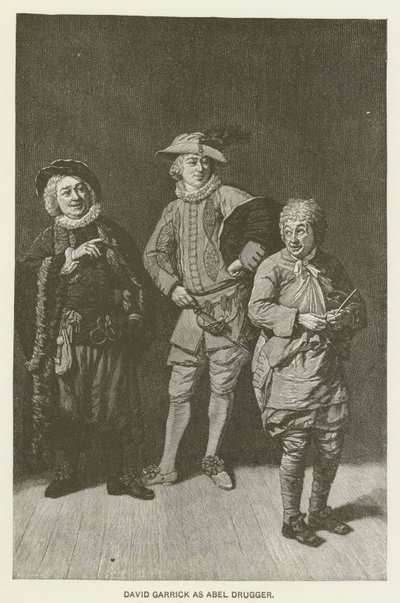 David Garrick en Abel Drugger - Johan Joseph Zoffany