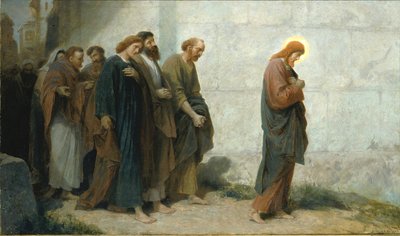 Descendre à Gethsémani - Johannes Adam Simon Oertel