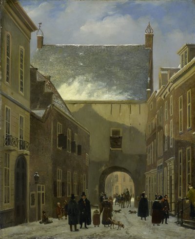 La porte de la prison - Johannes Adrianus van der Drift