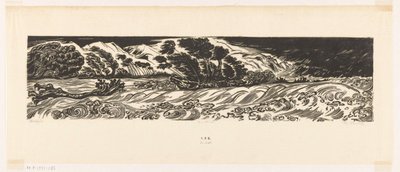 Bandjir - Johannes Frederik Engelbert ten Klooster (signed by artist)