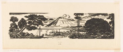La baie - Johannes Frederik Engelbert ten Klooster (signed by artist)