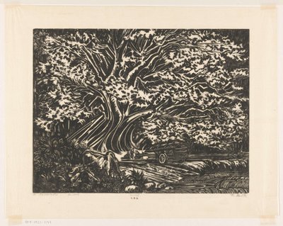 Le lieu de repos - Johannes Frederik Engelbert ten Klooster (signed by artist)