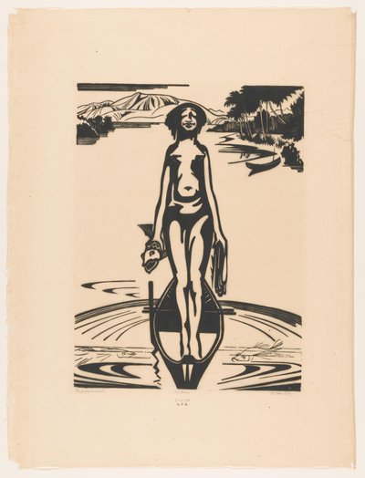 Femme papoue - Johannes Frederik Engelbert ten Klooster (signed by artist)