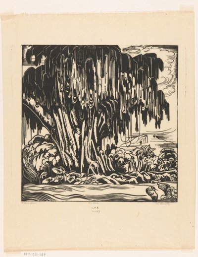 Waringin - Johannes Frederik Engelbert ten Klooster (signed by artist)