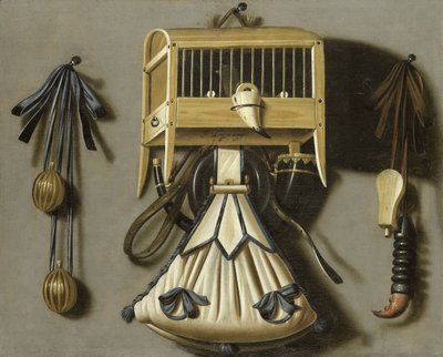 Nature morte avec équipement de chasse - Johannes Leemans