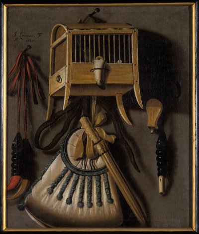 Nature morte avec équipement de piégeage d
