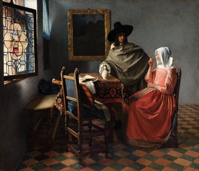 Le verre de vin - Johannes Vermeer