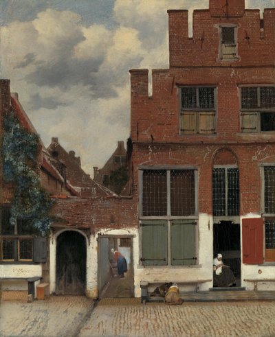Vue des maisons à Delft, connue sous le nom de 