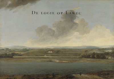 Deux vues des comptoirs de la Compagnie néerlandaise des Indes orientales : Lawec au Cambodge et Banda dans les Moluques du Sud - Johannes Vinckboons (attributed to)