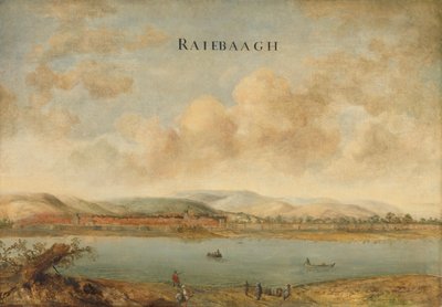 Vue de la ville de Raiebaagh à Visiapoer, Inde - Johannes Vinckboons (attributed to)