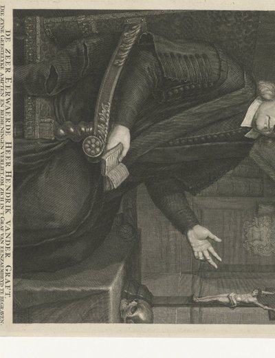 Portrait de Hendrik van der Graft - Johannes Willemsz. Munnickhuysen