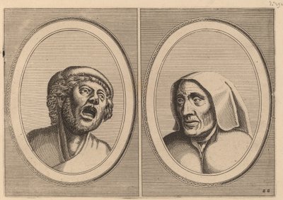 "Hansje Singh in Veldt" et "Blaeuwe Aecht" - Johannes and Lucas van Doetechum after Pieter Bruegel the Elder