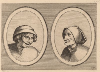 "Keesje Licht-hart" et "Verblinde Swaen" - Johannes and Lucas van Doetechum after Pieter Bruegel the Elder