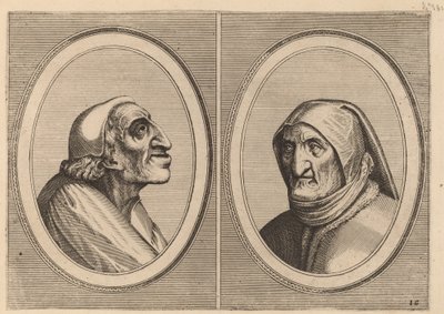 "Pater Muylaert" et "Mater Bille-bloots" - Johannes and Lucas van Doetechum after Pieter Bruegel the Elder