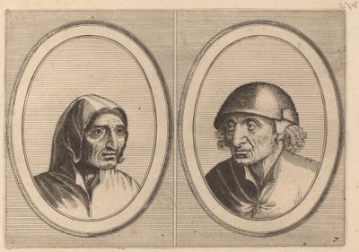 "Rijckje Schimmel-penninghs" et "Lubbert Leever-worst" - Johannes and Lucas van Doetechum after Pieter Bruegel the Elder