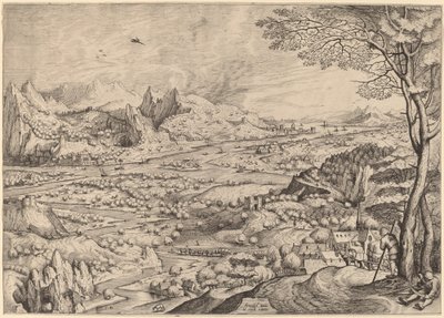 Solicitudo Rustica (Préoccupations rustiques) - Johannes and Lucas van Doetechum after Pieter Bruegel the Elder