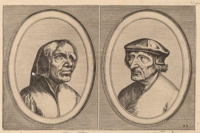 "Trijn Bulle-bacx" et "Voorsichtighe Oenne" - Johannes and Lucas van Doetechum after Pieter Bruegel the Elder